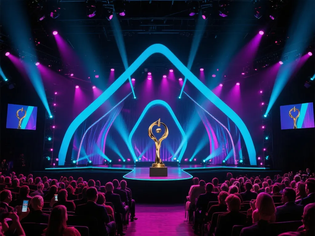 当夜幕降临，世界俱乐部杯点亮体育盛典颁奖夜