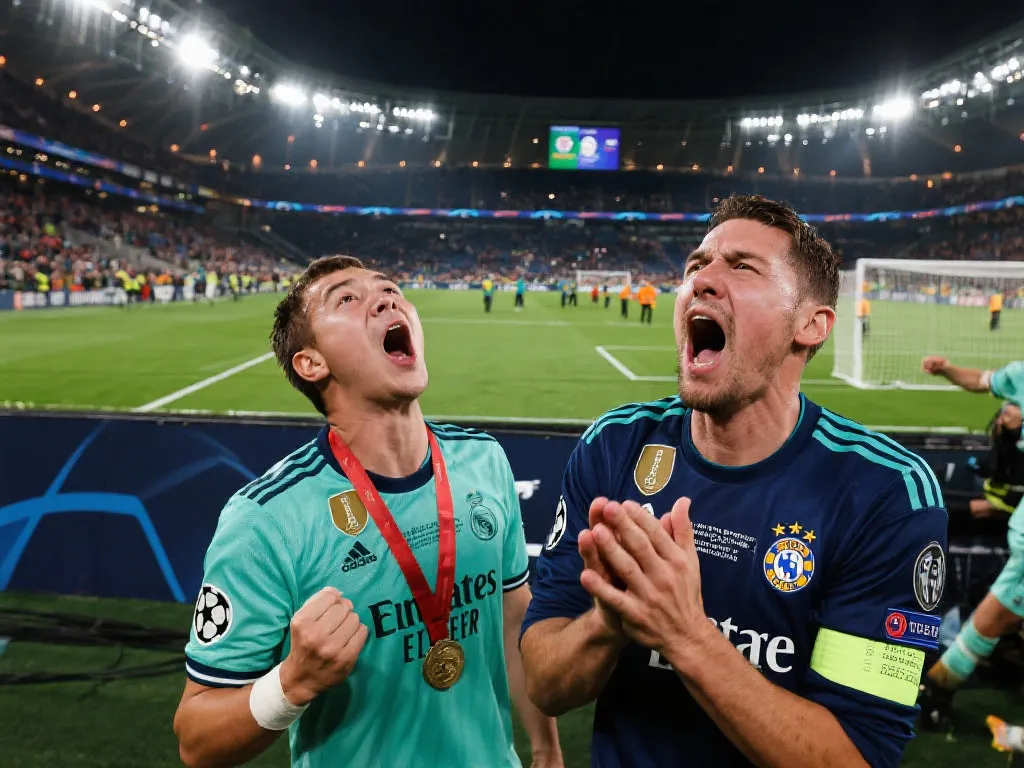 欧冠决赛震撼瞬间